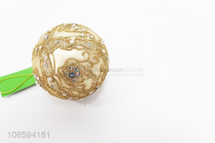 ODM factory fashion Christmas hanging ball glass ball