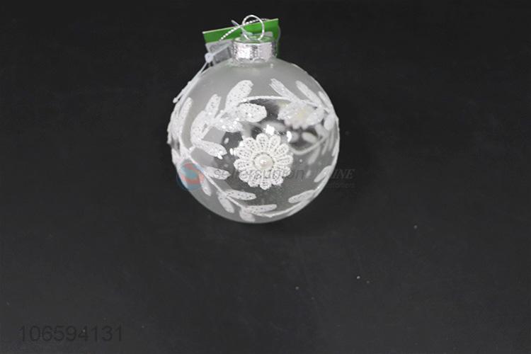 Competitive price Christmas tree ornaments glass ball