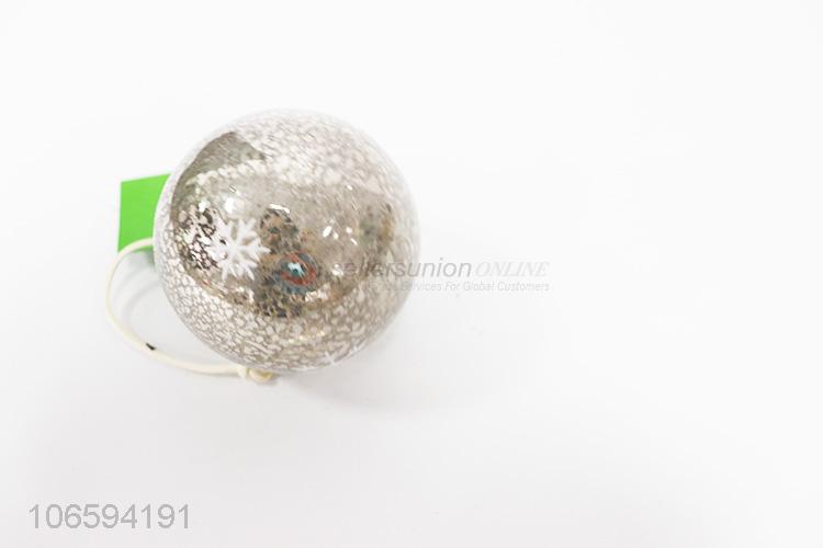 Wholesale custom decorative Christmas glass ball ornament