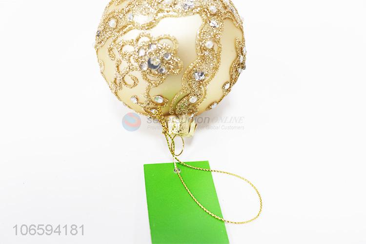 ODM factory fashion Christmas hanging ball glass ball