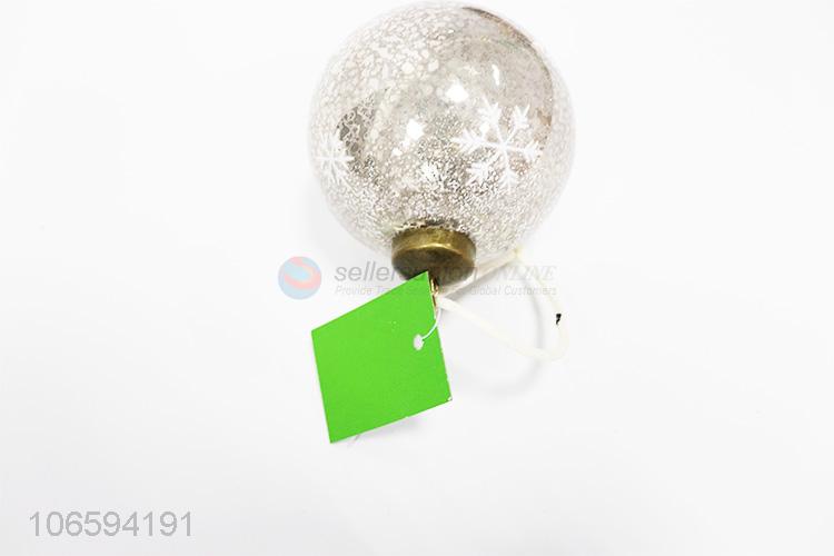 Wholesale custom decorative Christmas glass ball ornament