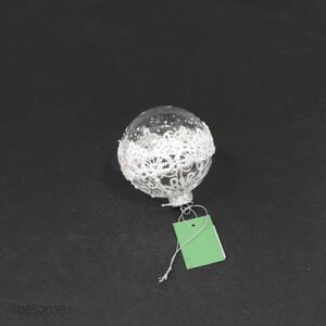 Factory direct sale hand paint Christmas hanging ball glass ball