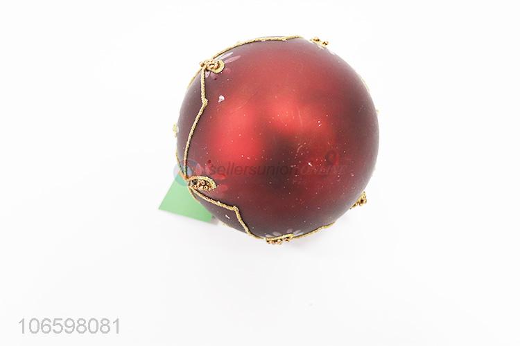 Suitable price decorative Christmas glass ball ornament