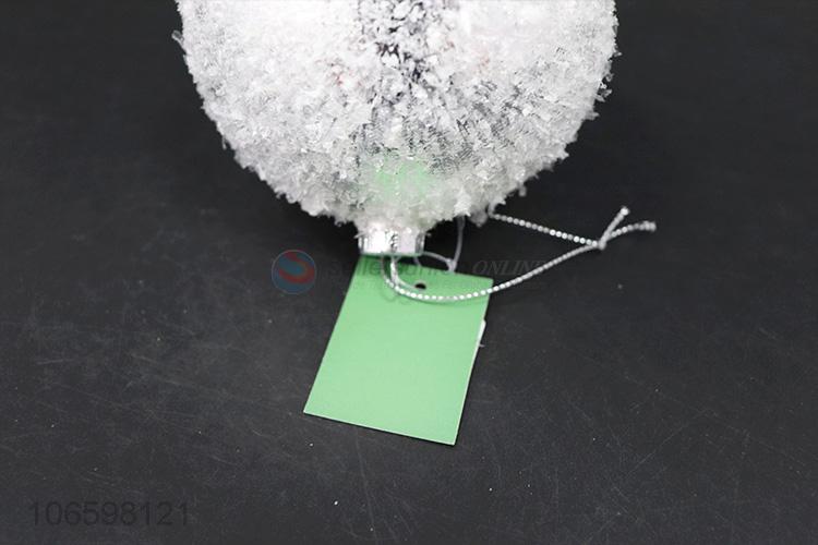 Top grade festival decoration frosted Christmas glass balls