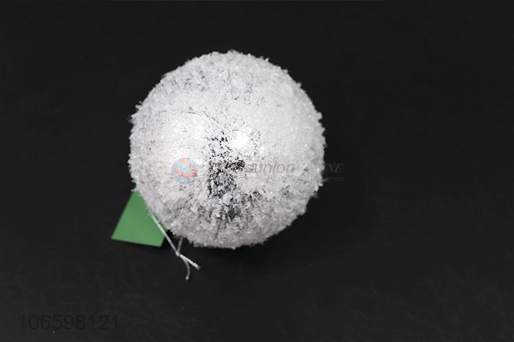 Top grade festival decoration frosted Christmas glass balls