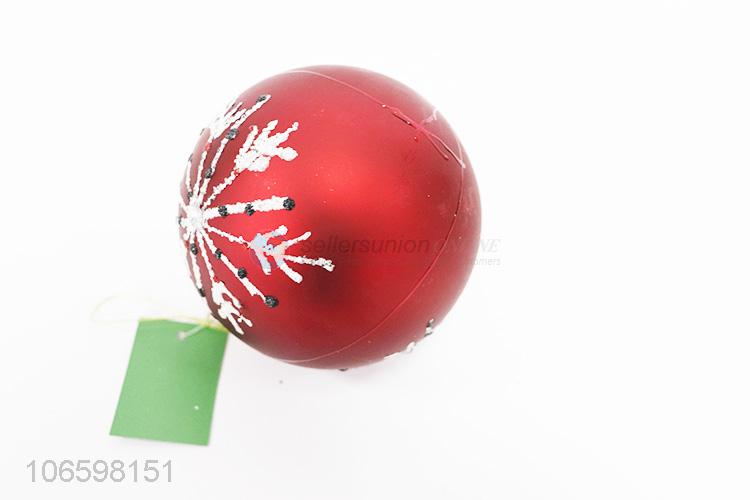 Attractive design Christmas hanging ball glass ball