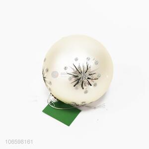Recent design Christmas ornaments personalized glass balls