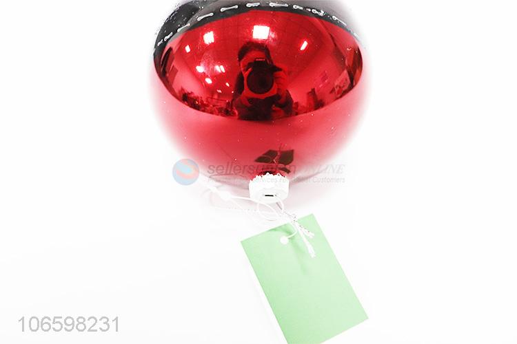 New style Christmas tree ornaments painted glass ball
