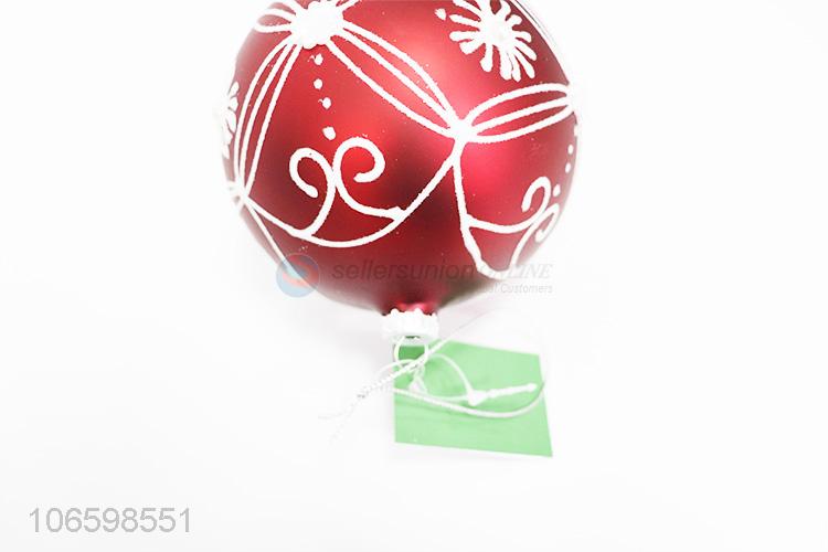 Top manufacturer Christmas tree ornaments glass ball
