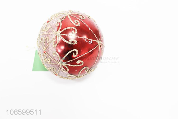 Professional supply festival decoration hand paint Christmas glass balls