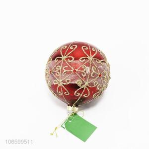 Professional supply festival decoration hand paint Christmas glass balls