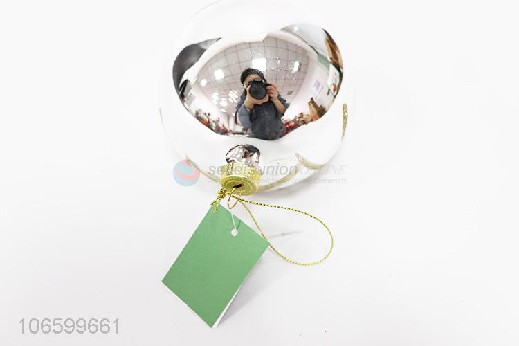 Newly designed festival decoration glitter Christmas glass balls