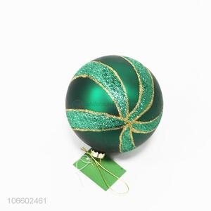 Factory direct sale Christmas hanging ball glitter glass ball