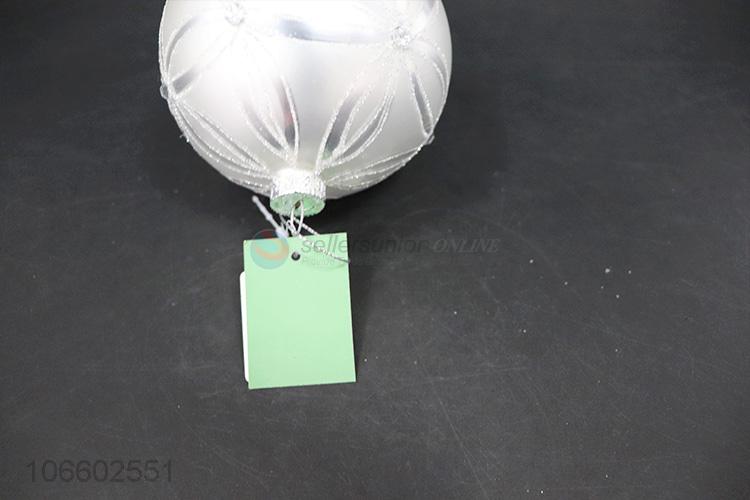 Good quality Christmas tree ornaments delicate glass ball
