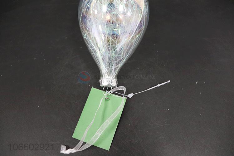 Attractive design decorative led Christmas glass ball ornament