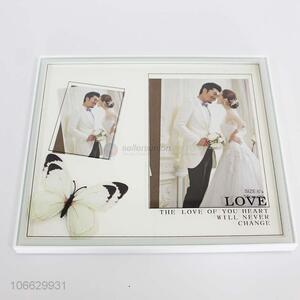 Fancy design rectangle wedding picture frame home ornaments