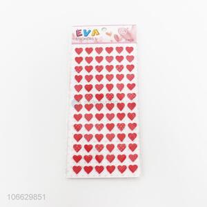 Hot Selling 2 Pieces Heart Pattern Sticker