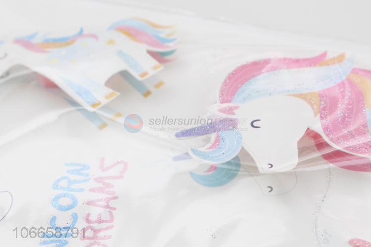 Hot Sale Cartoon Unicorn Pattern Greeting Card