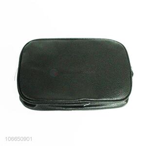 New Design PU Leather Cosmetic Bag For Man