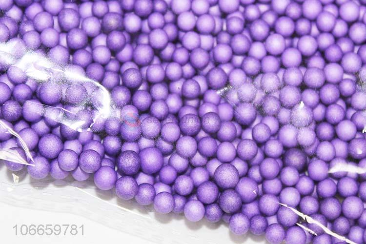 紫色泡沫颗粒
