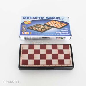 Creative Design 3 In 1 Magnetic Games Chess Toy