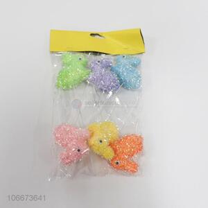 Wholesale Colorful Foam Bunnys Ornaments  Easter Decorative