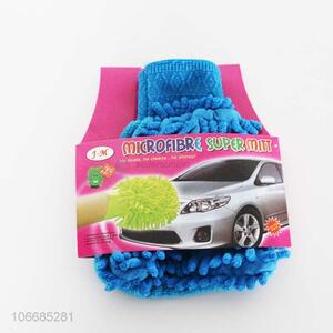 Hot selling microfiber super mitt shenille car wash glove