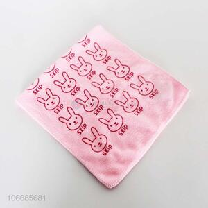 Best quality cartoon bunny printed towel for kids