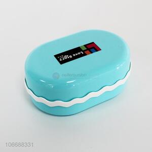 Recent style fashion plastic soap box drain soap holder