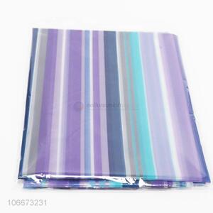 Good Sale Waterproof Stripe  Shower Curtain