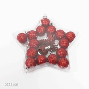 Wholesale Plastic Christmas Ball Ornaments Hanging Holiday Pendant Decoration