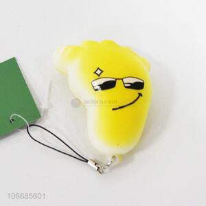 Wholesale cute expression small ankle pendant Squishy slow rebound decompression toy