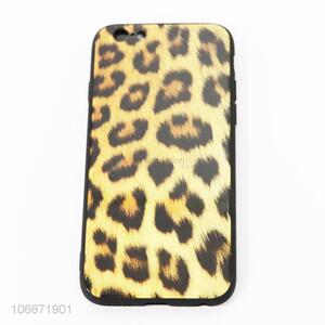 Wholesale leopard pattern plastic mobile phone protection soft shell for women