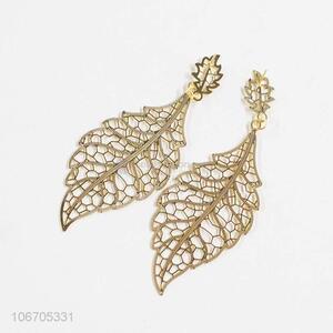 New Arrival Leaf Shape Ear Ring For Women