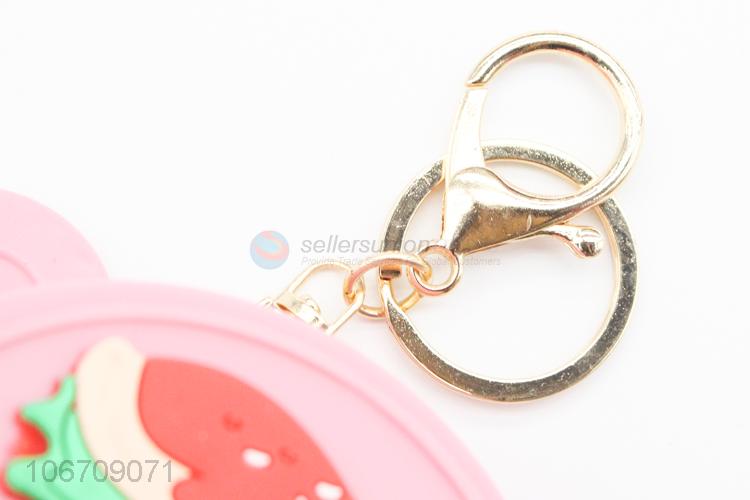 Fashion Design Cute Silicone Mini Cartoon Hamburger Round Shaped Coin Purse