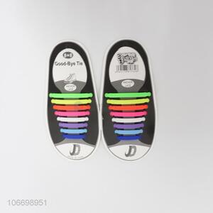 Custom Colorful 8+8 Silicone Shoe Lace