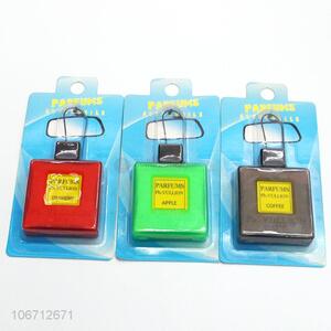 New design hanging car air freshener imitated perfume bottle