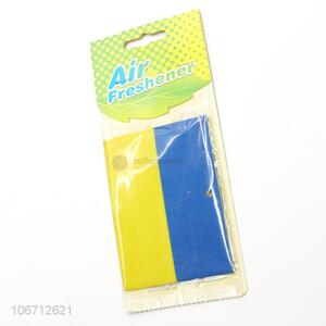 Best selling perfumed hanging paper car air freshener