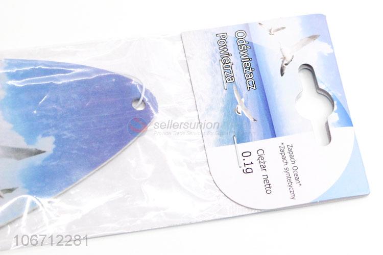 Professional supply car air freshener hanging fragrance paper