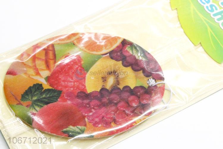 Bulk price perfumed hanging paper car air freshener