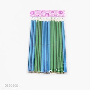 China OEM 12pcs/set hexagonal wooden color pencils school stationery