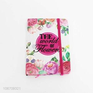 Best Selling Flower Pattern Paper Notebook