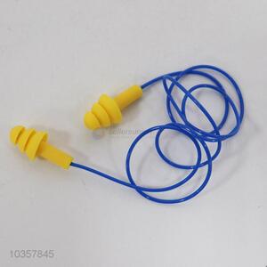 Wholesale corded ear plug swinning protect earplug pair with string