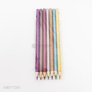 Best sale 7 colors wooden coloured pencils for students