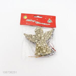 Suitable price 3pcs glitter ornaments for Christmas tree