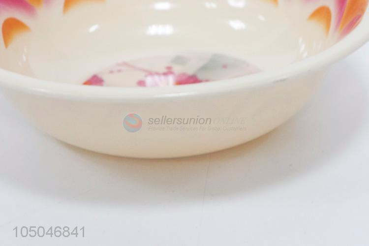 Melamine bowl,Ø：22.5CM,115G, mix2-3 colors ,6PC/OPP