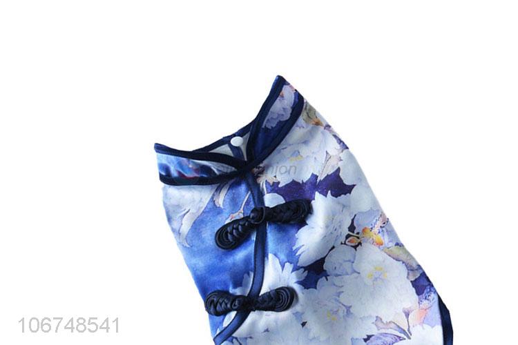 Hot Selling Pet Clothes Chinese Style Summer Dog Cheongsam Dresses Dog Clothes