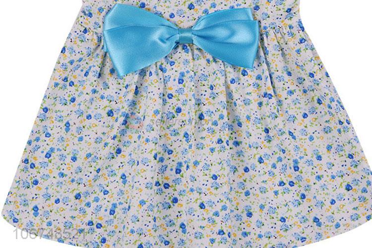 New Product Dog Apparel Pet Clothes Princess Style Pet Bow-Tie Skirt