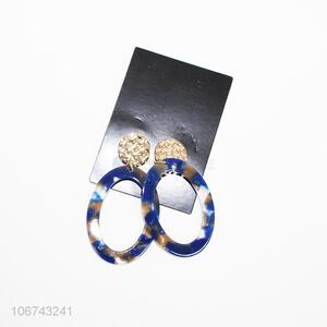 Promotion gift popular trendy alloy earrings for women