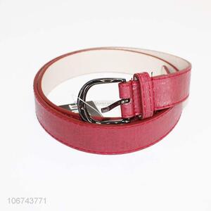 Wholesale fashion simple women pu leather belt